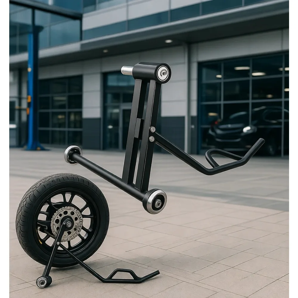

Adjustable 21.5mm Pin Rear Wheel Stand for Single Sided Swingarm Motorcycles