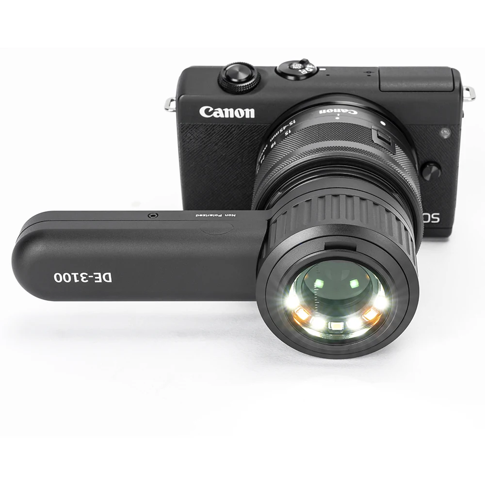 IBOOLO DE-3100 PRO Dermatoscope 365nm แสง UV สําหรับการตรวจรอยแผลของผิวหนังเชื้อรา