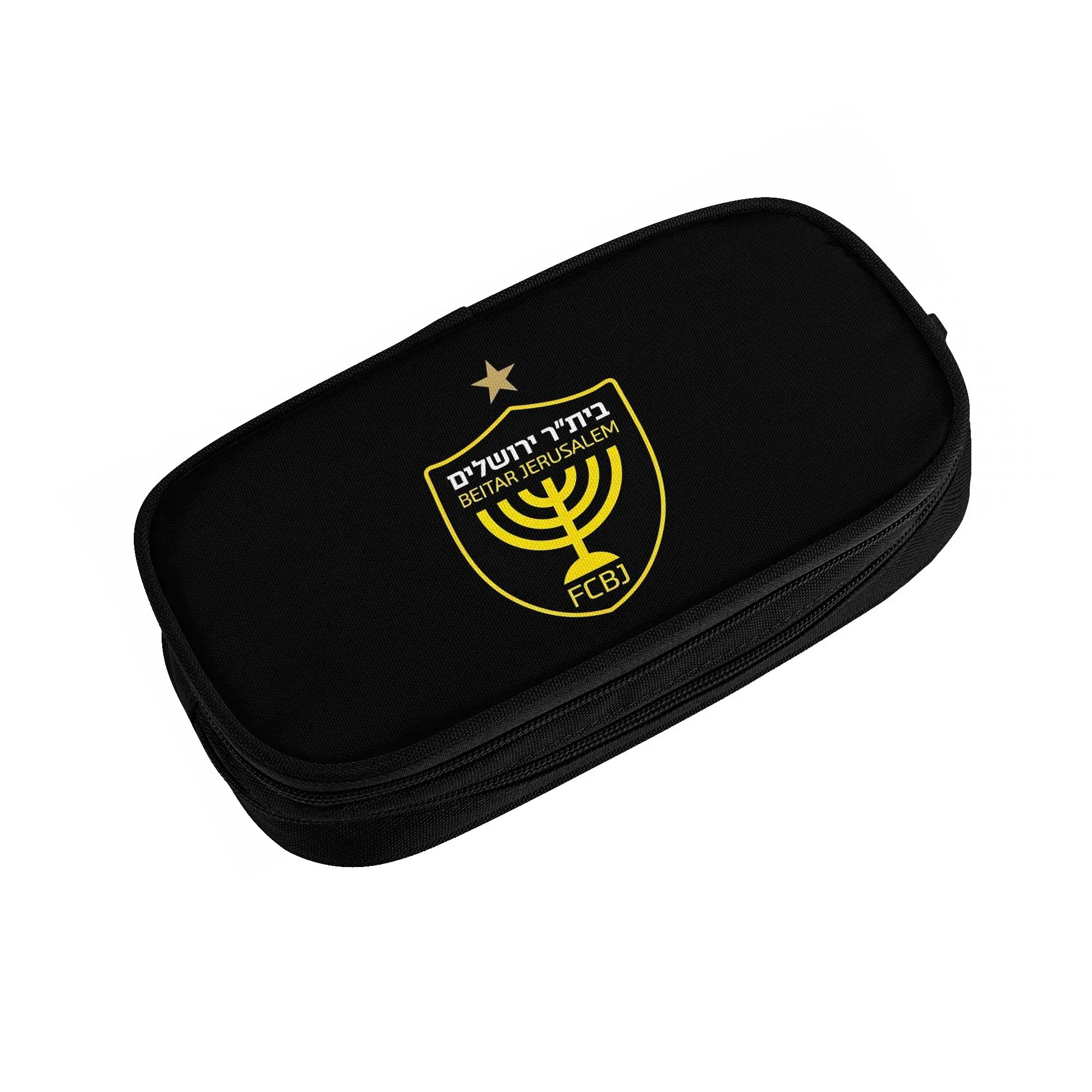 Cute Footbally Beitar Jerusalem FC Soccer  Pencil Case for Girl Boy Large Capacity  Pencil Bag School Accessories