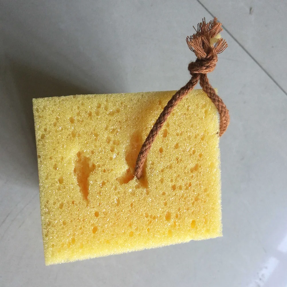 

2Pcs Car Wash Sponge Honeycomb Shape High Density Easy Grip Cleaning Sponge for Vehicle Wheel Kitchen Bathroom Cleaning