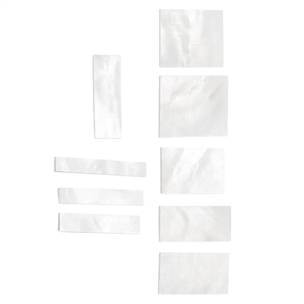

9PCS White Shell Fingerboard Inlays Guitar Fret Markers Rectangle DIY Parts Any Type Long Service Easy Install Musical