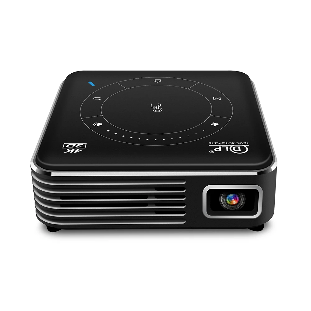 Salange P11 Android 9.0 Support WIFI BT 4K Mobile Outdoor Movie Beamer Home Video Portable Mini DLP Projector Digital Projector