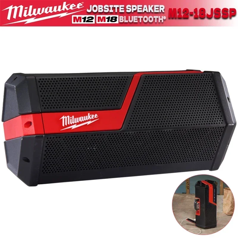 Milwaukee M12-18 JSSP(A)-0/2891 Bluetooth/AUX M18/M12 Wireless Jobsite Speaker MILWAUKEE 12V/18V Lithium Power Tools M12-18JSSP