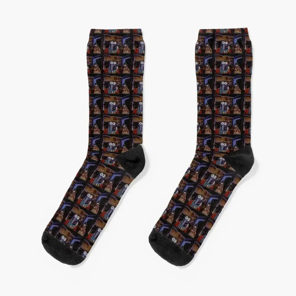 Gonzo and Rizzo Celebrate Christmas Socks Stockings gift Climbing Men's Socks Women's