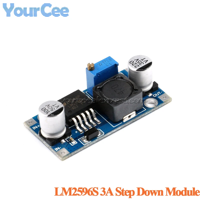 LM2596HVS LM2596HV LM2576HV DC-DC Adjustable Step Down Buck Converter Power Module 4.5-50V to 3-35V Mini360 Mp1584