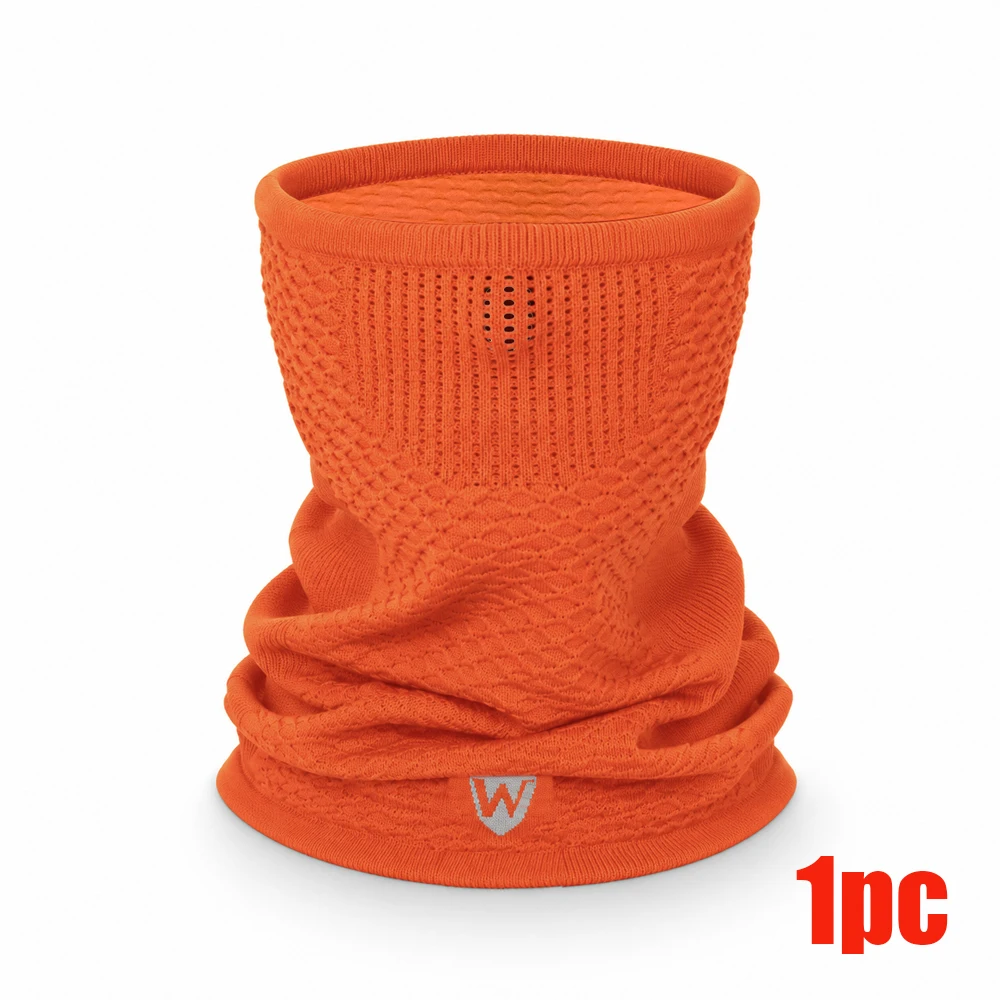 1pc/2pcs/3pcs Winter Warm Ademend Fietsmasker Sjaal Unisex Naadloos Elastisch Half Gezichtsmasker Buitensporten Hardlopen Skimasker