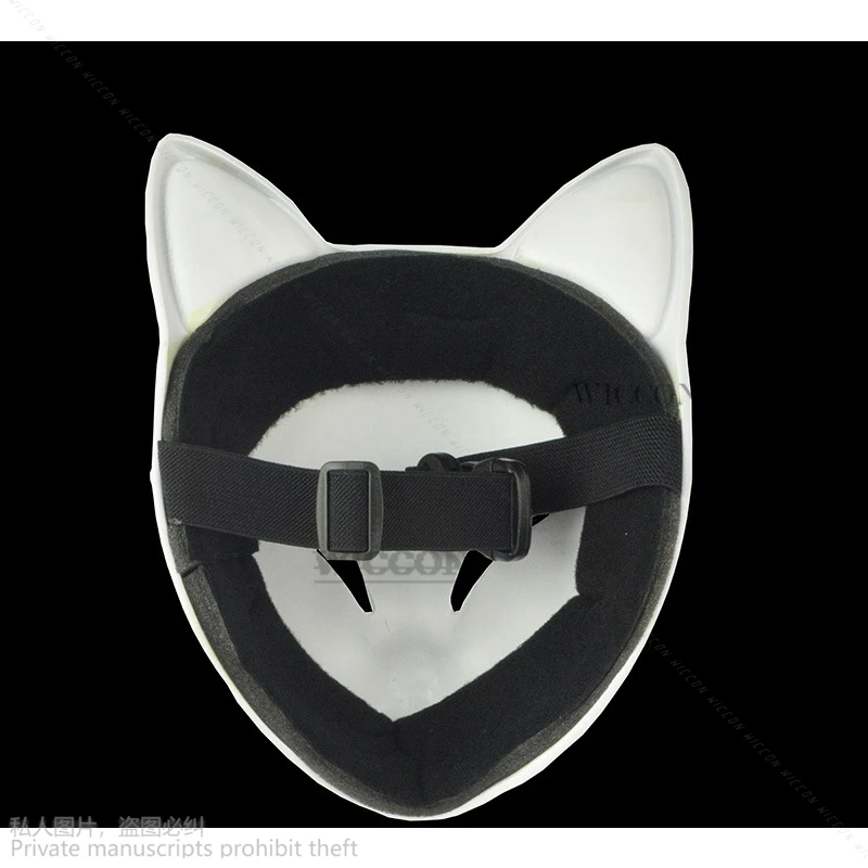 Anime Japanese Demon Mask Cat Fox Slayer Mask Kamado Tanjiro Masquerade Halloween Festival Cosplay Prop Tomioka Giyuu Furry Cos