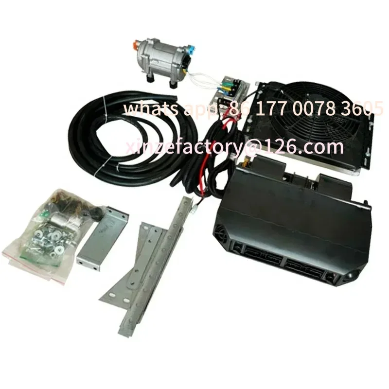 

Customizable 12 volt 24v electrical air condition kit compressor car airconditioner air conditioning kit for cars