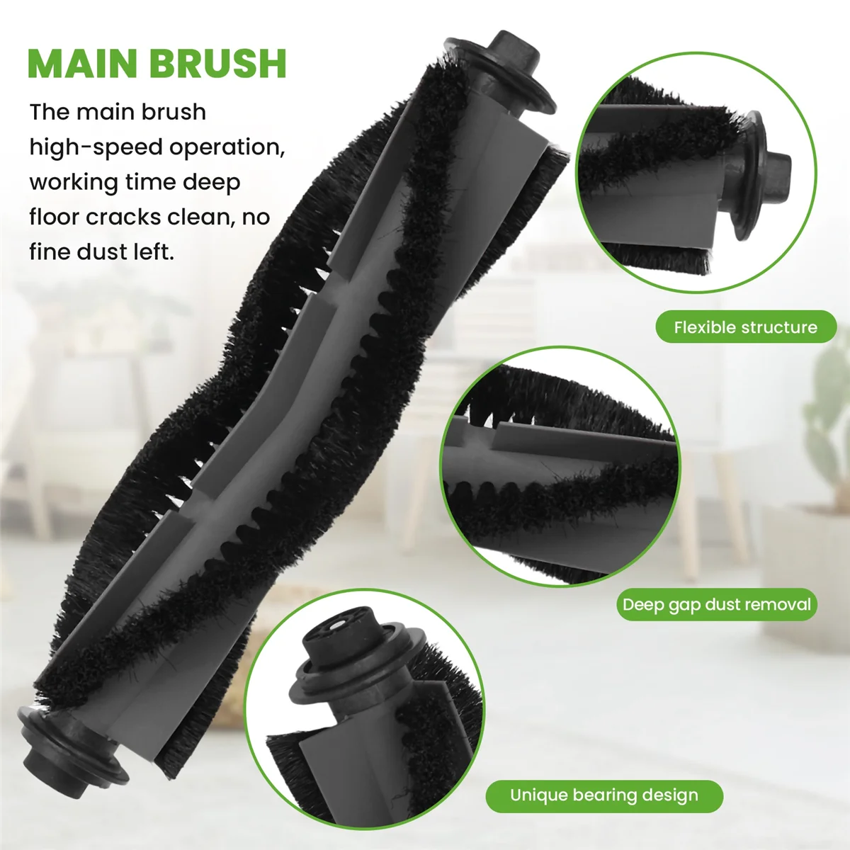 Für P30 / P20 Roboter Staubsauger Ersatzteile Hauptwalze Seitenbürste Hepa-Filter Mopp Tuch