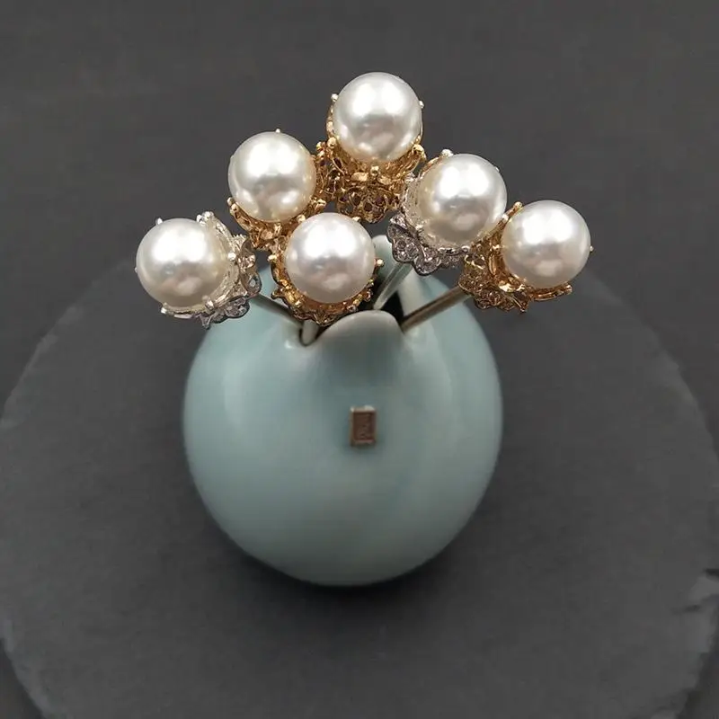 Damenmode-Kopfschmuck, Metall-Haarspange im Vintage-Chinesischen Stil, Haarclips, Haarstäbchen, Haaraccessoires – Detail 1