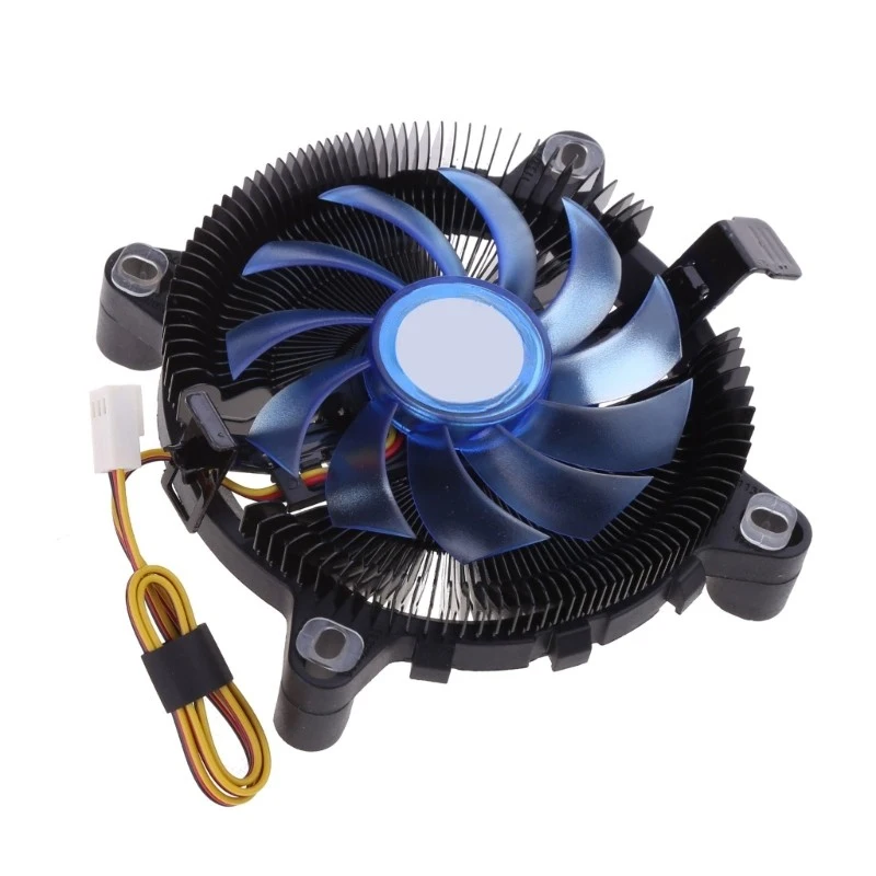 

Z E86 PWM Cooling Fan CPU Air Cooler Radiators For LGA775/155/1156/AM4 1U Server