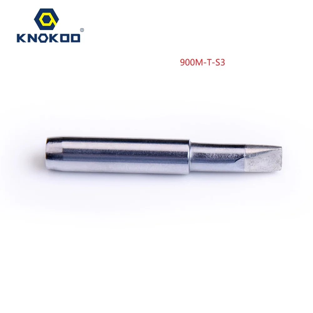 KNOKOO Wholesale 900M Solder Iron Tip 900M-T-B S3 S4 S6 S8 SB SI Lead-free For Soldering Rework Station