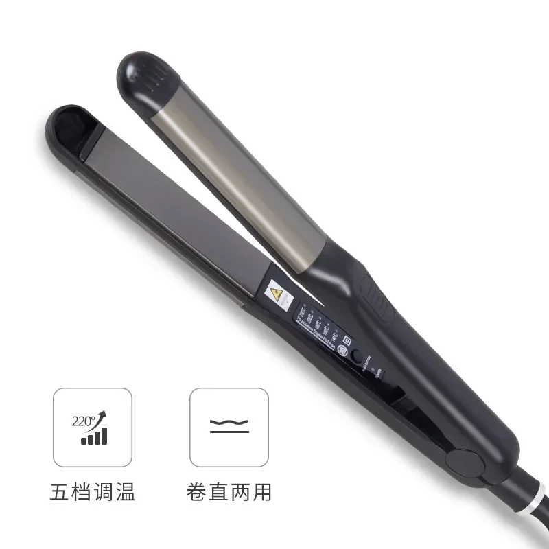 High quality  Professional Hair Straightener Curling Iron Straight Curl Wet and Dry Hair Salon Straightening Plate Electric Spli