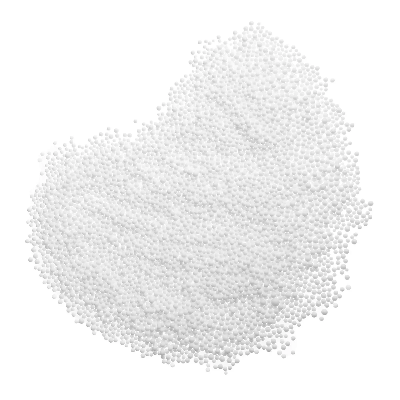 

1bag Mini White Polystyrene Balls DIY Craft Foam Beads Decorative Fake Snow Supplies for Wedding Christmas Party