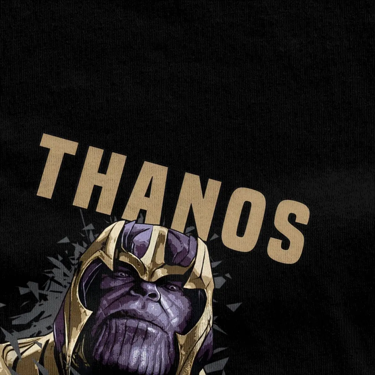 Avengers Endgame Thanos T-Shirt Man Y2K Fun Cotton T Shirts Summer O Neck Harajuku Tees Casual Oversize Tops