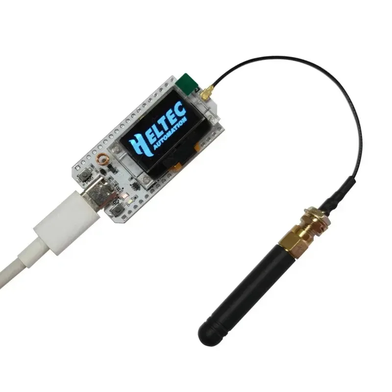 Imagem -03 - Heltec Wifi Lora 32 v3 Placa de Desenvolvimento Usb tipo c com Sx1262 Esp32-s3 Lora nó com Wi-fi Ble Lora Display Oled