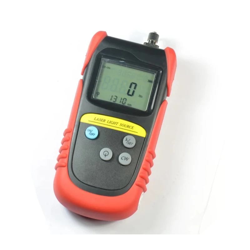 Handheld TLD7002P Fiber optic light source 1310//1490/1550nm Fiber red light source FTTH Fiber optic light  source meter