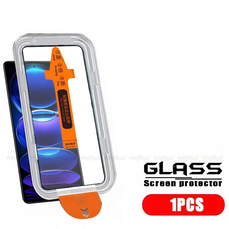 4/3/2/1 stücke Für Redmi Hinweis 12 Pro Plus Glas Xiaomi Redmi Hinweis 12 Pro 4G Glas Staub Kostenloser Displayschutzfolie Redmi Hinweis 12 Pro 5G