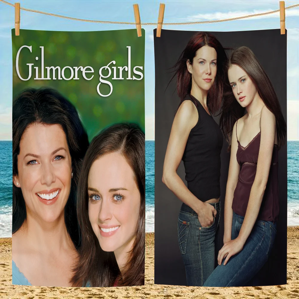 

Retro Gilmore Girls Big Microfiber Beach Towels Quick Dry Towel Sand Beach Towels Pool Towel For Travel Swim Pool Yoga