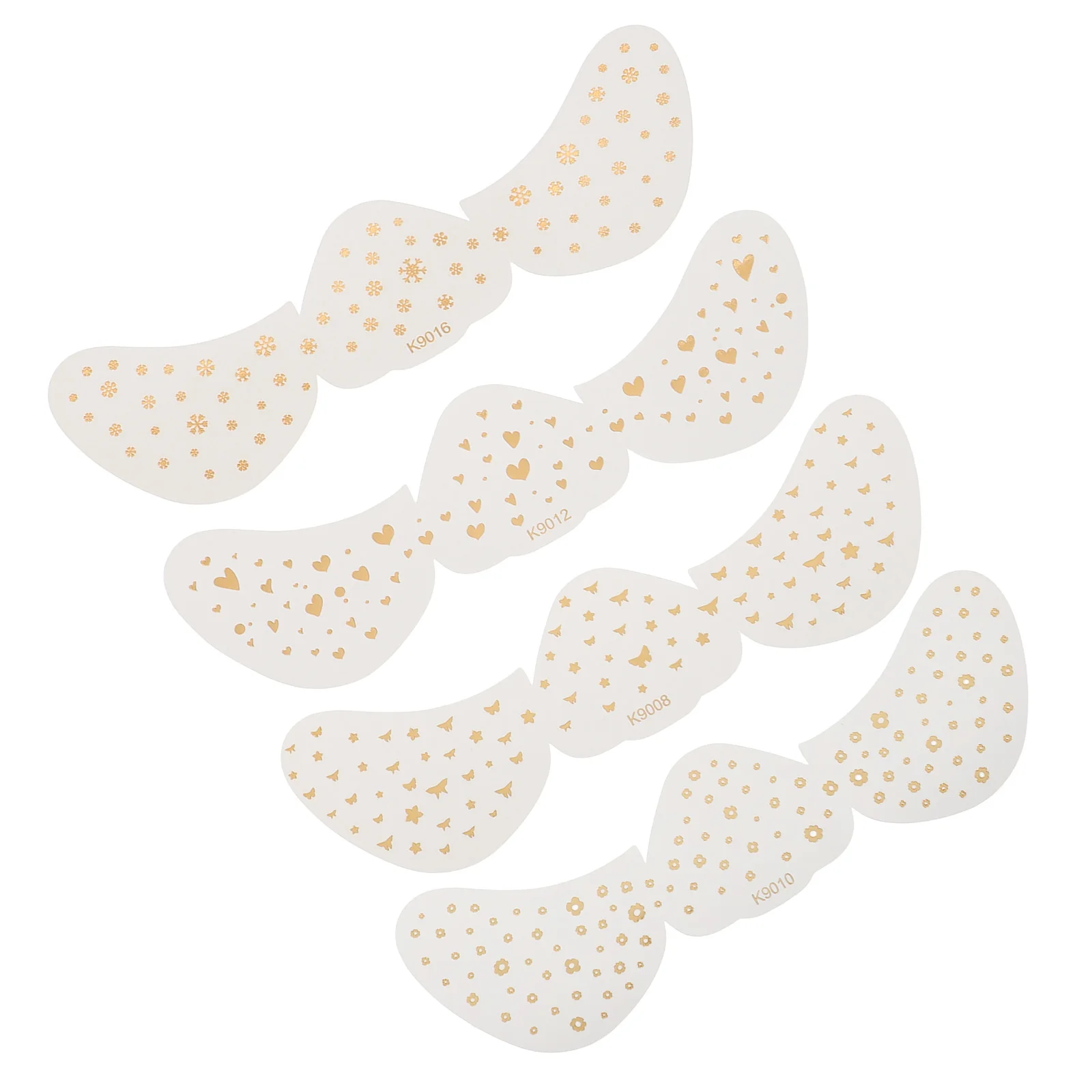 

4pcs Waterproof Face Patches Skin-Safe Freckle Stickers Quick Makeup Solution Glitter Eye Stickers Lightweight Fake Freckles