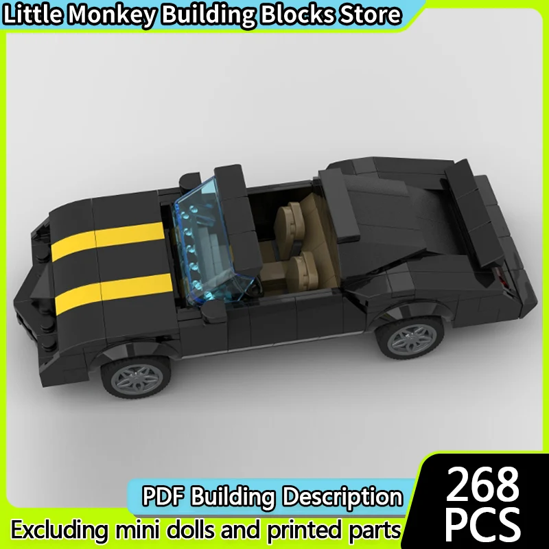 

Speed Racing Car Model MOC Building Bricks Classic Top Tier Sports Car Modular Technology Children Holiday Gifts Assemble Toys