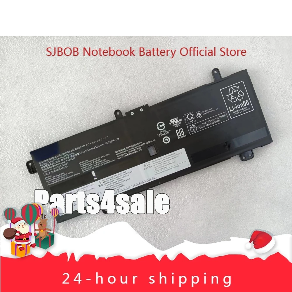 New Genuine FPB0357  Battery For Fujitsu GC020028M00 CP790491-01 41CP5/39/108 laptop battery