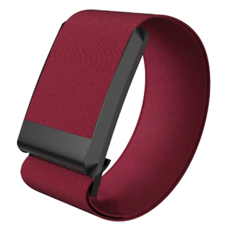 JABS-Schnell trocknendes und schweißableitendes Ersatzarmband, wasserdichtes, schnell trocknendes Whoop Hydroknit-Armband, Rot