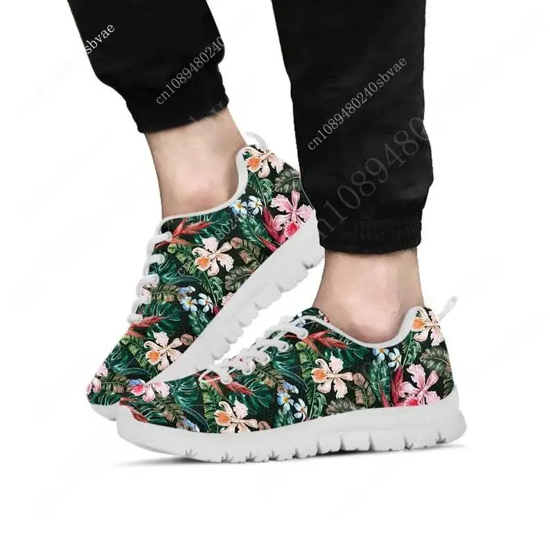 

Hawaiian Print Shoes Lightweight Mens Womens Sneakers Sports Shoes Casual Custom Made Sneakers