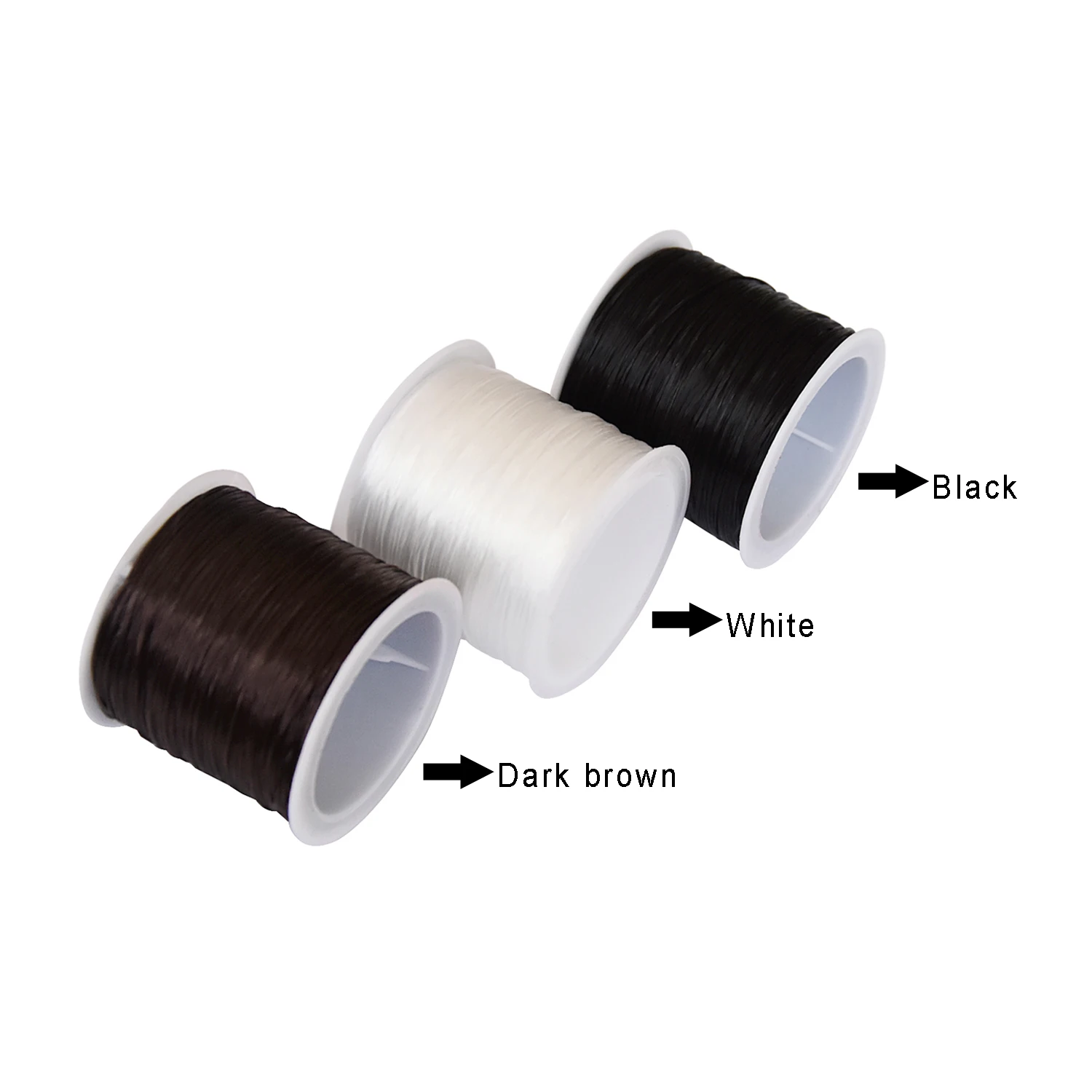 Crystal Elastic Line /String /Thread for Bracelet Jewellery or Wig Making DIY Accessories 0.8mm Crystal Stretchy Line