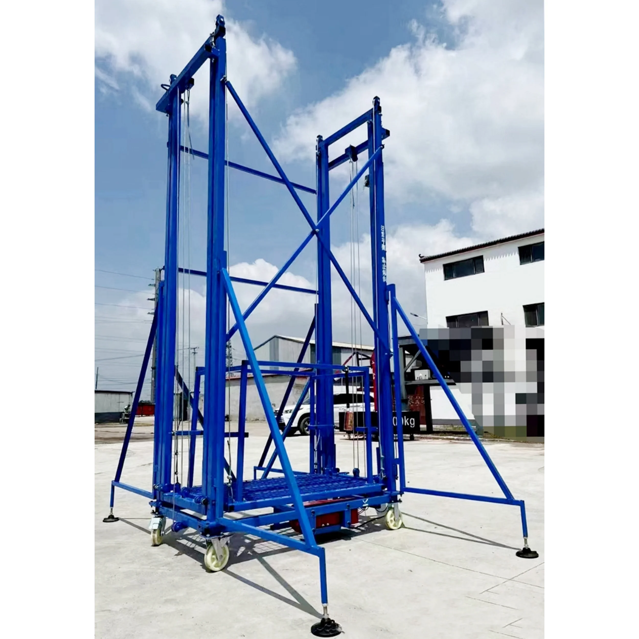 New multi-model electric scaffolding lift mobile electric scaffolding folding