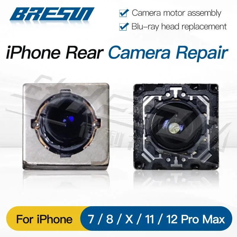 Rear Camera Repair for iPhone, Motor Assembly, Blue Light Head, Replacement Accessories, iPhone 13, 13Mini, 14 Pro Max Plus