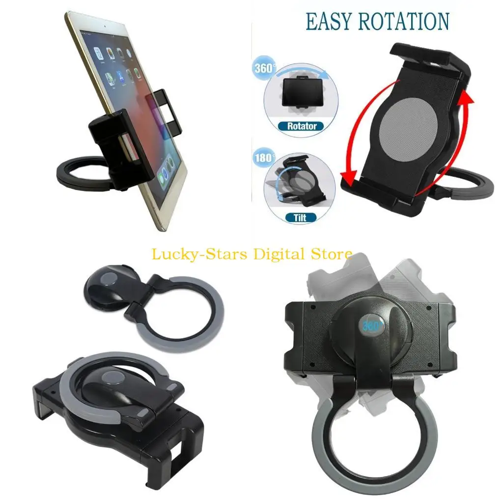 

T3EE Portable Desktop Tablets Holders для 7,9-12,9 дюйма таблеток 360 ° вращение