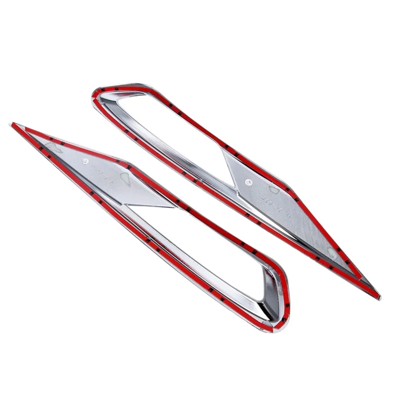 أنيق الضباب غطاء المصباح لفولفو XC60 2018 2019 الجبهة الضباب شرائط مصباح غطاء رئيس مصباح الزخارف