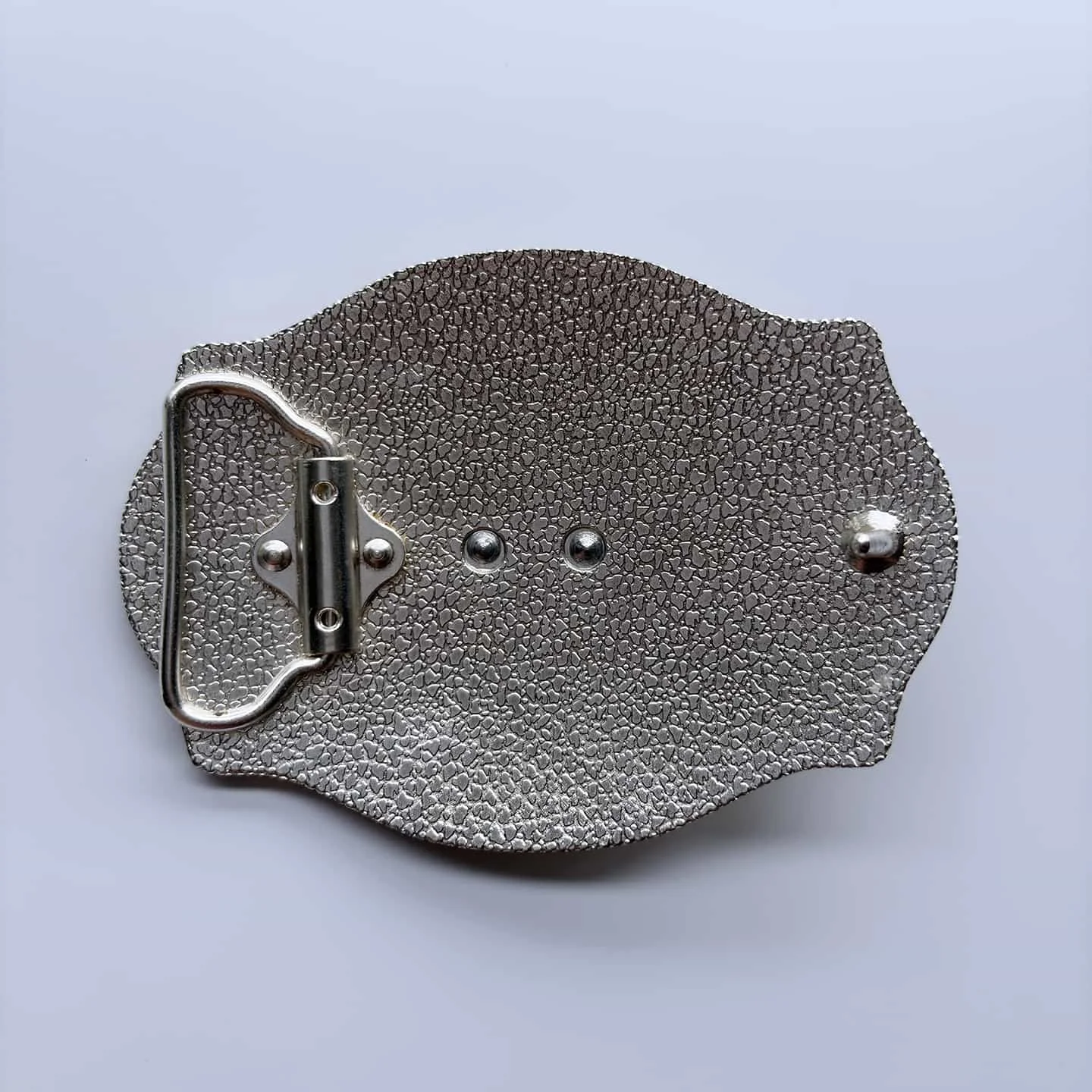 Bright Silver With Gold Longhorn Bull Rodeo Cowboy Cowgirl Belt Buckle Hebilla Gurtelschnalle Boucle de ceinture BUCKLE-WT167