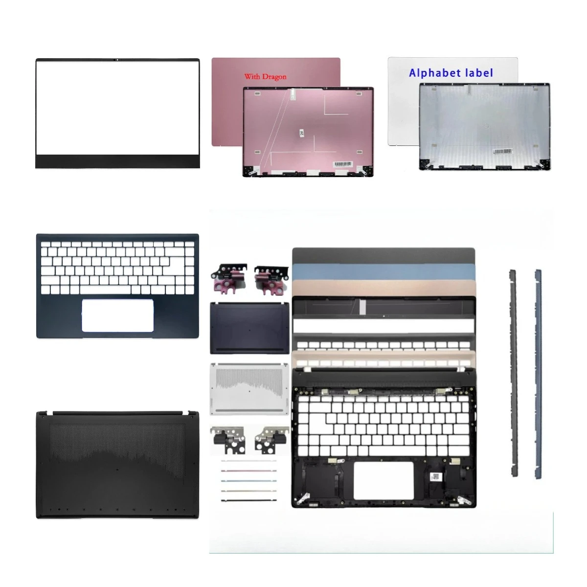 Suitable for Prestige 14 MS-14C1 14C2 14C4 P14 laptop LCD screen back cover, front panel, palm rest bottom cover hinge cover