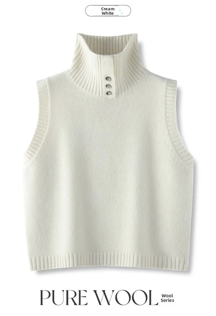 thiened-col-haut-pull-design-sens-gilet-superpose-blanc-t-shirt-bouton-col-femme-jaet-femmes-doux-laine-haut-tricote