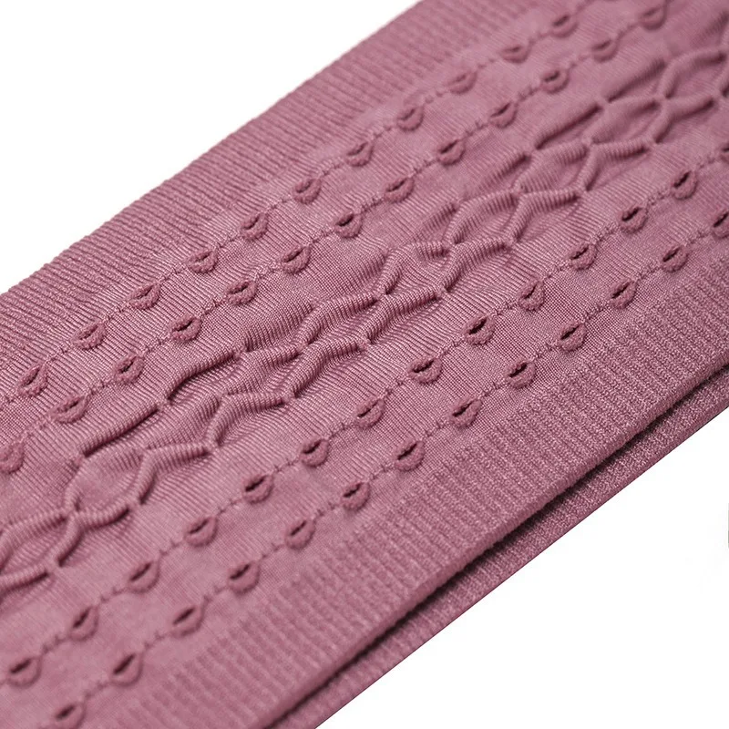 Unisex Basic Solid  Color Non-Slip Moisture Wicking Workout  Running Sports Yoga Leisure Sweat-Absorbing Headband image 3