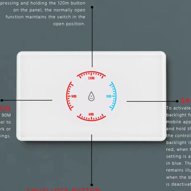 

Умный выключатель для бойлера Tuya с Wi-Fi и мониторингом энергопотребления, управление через приложение, голосовое управление, аксессуары для выключателей, 1 шт.