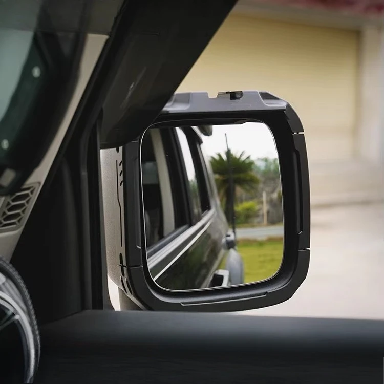 Muye Car Art New Business Style Aluminum Magnesium Alloy Multifunctional Rain Shield and Rearview Mirror Dedicated for TANK 300