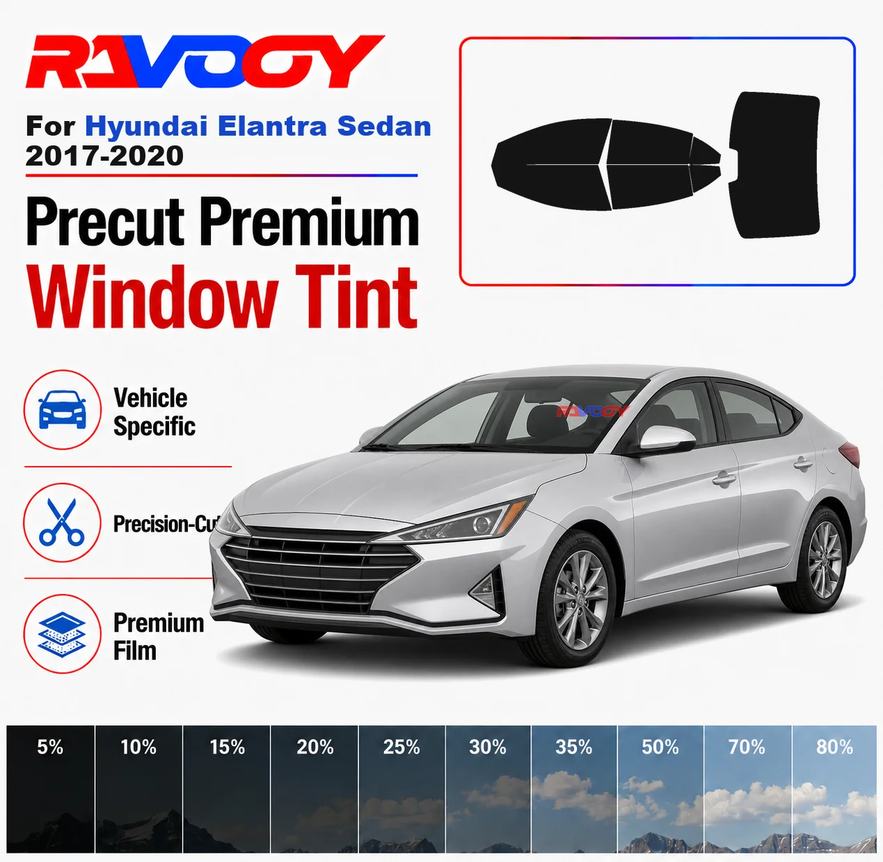 premium-precut-window-tint-kit-front-windows-rear-windows-rear-windshield-for-hyundai-elantra-sedan-2017-2020-nano-ceramic-film