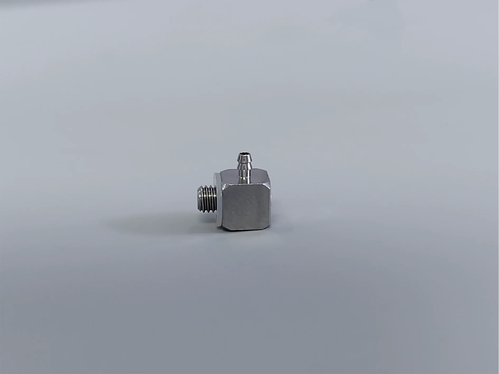 1/14 Maßstab Metall Edelstahl Präzisionsbogenstücke, Gerade Verbindungsstücke, T-Stücke und Öldüsen für RC-Hydraulikmodell-Upgrades – Detail 7