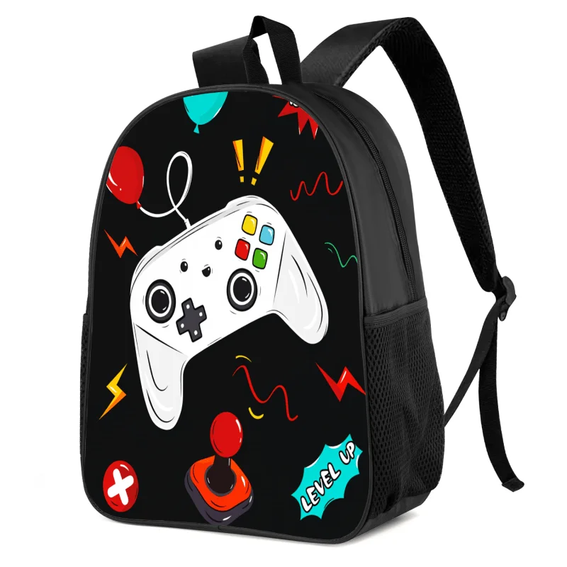 Large-capacity Game Lovers Pattern-printed Backpack, Lightweight Unisex Shoulder Bag, Stylish Commuter and Travel Bag
