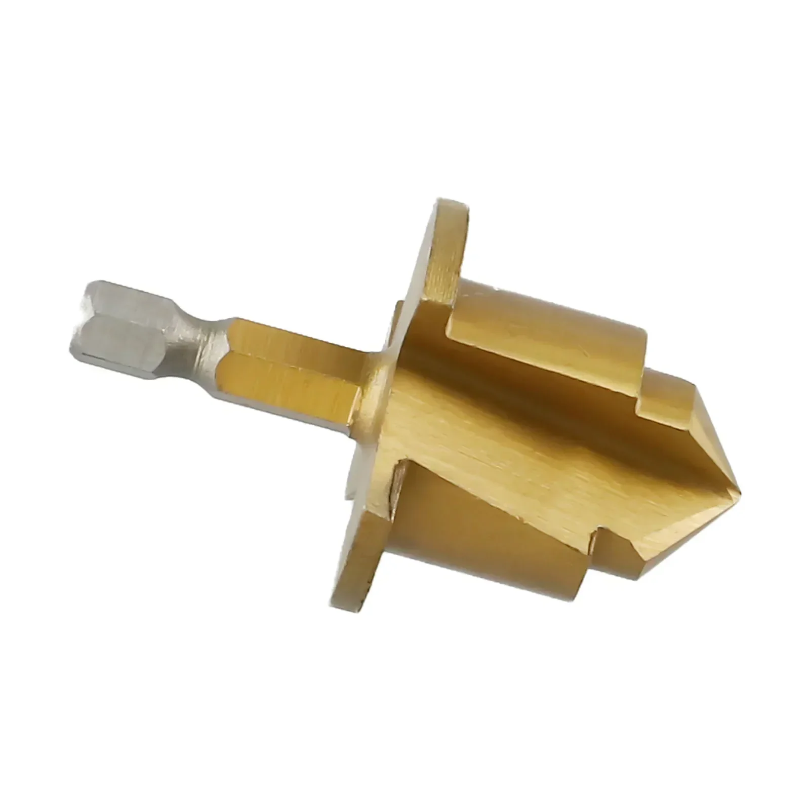 Set di punte da trapano per sollevamento PPR da 6,35 mm Kit di punte da trapano a gradini con codolo esagonale Strumento di collegamento per tubi dell'acqua Punte da trapano per alesatura Utensili elettrici