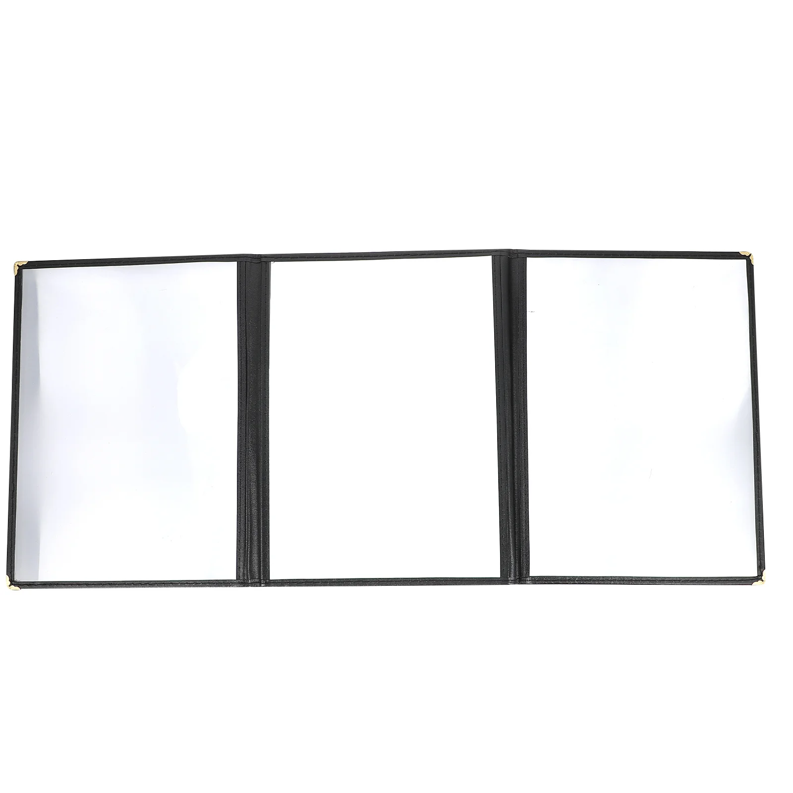 1pc Cover Book Protector Foldable Practical File Menu Folder For Restaurant Hotel Cafe Bar Cover For Menu Supplies