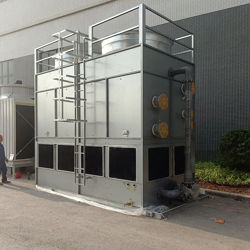Closed Square Counter Current Closed Low-Noise All Steel Water Tower, Chemical Cooling Tower