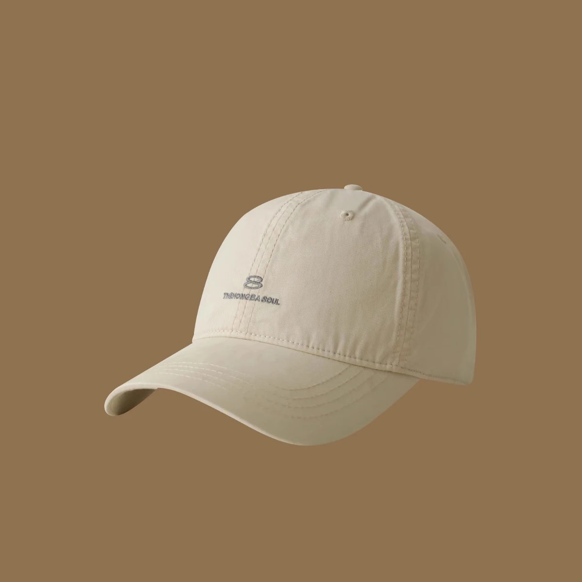 Retro Instagram-style Minimalist Digital 8-Letter Embroidered Baseball Cap. Soft Cotton Material. Suitable for Casual and Sports