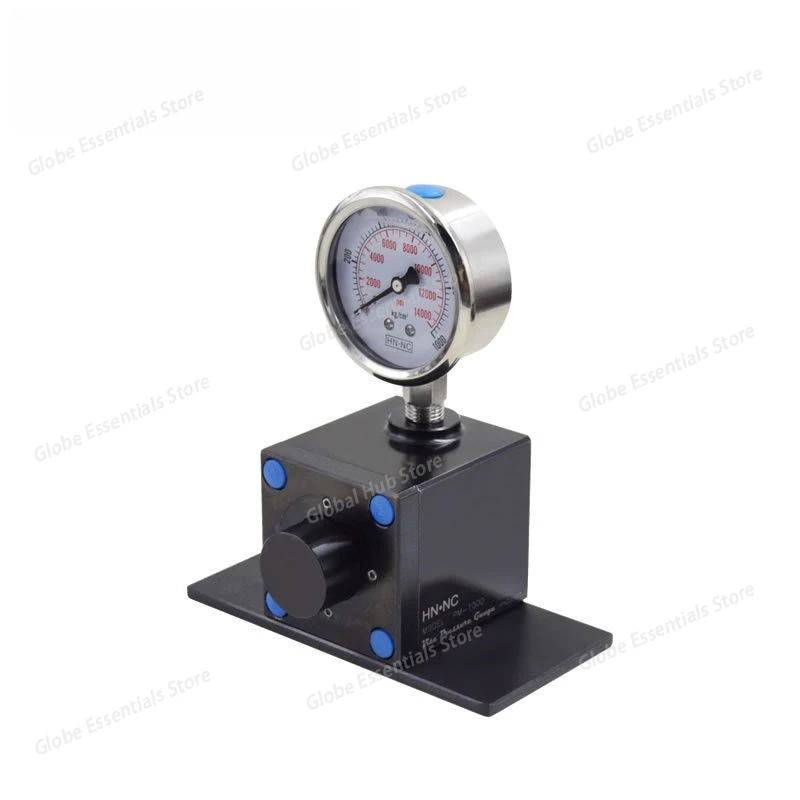 PM-1000 Hydraulic Vise Pressure Gauge, Oil Pressure Vise Clamping Force Measuring Instrument, Bench Vise Pressure Gauge