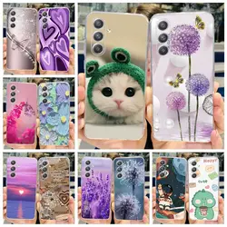 For Samsung Galaxy A15 A25 A35 A55 Case Stylish Painted Cover Soft Silicone Phone Cases For Samsung A55 A 15 25 35 Fundas Bumper