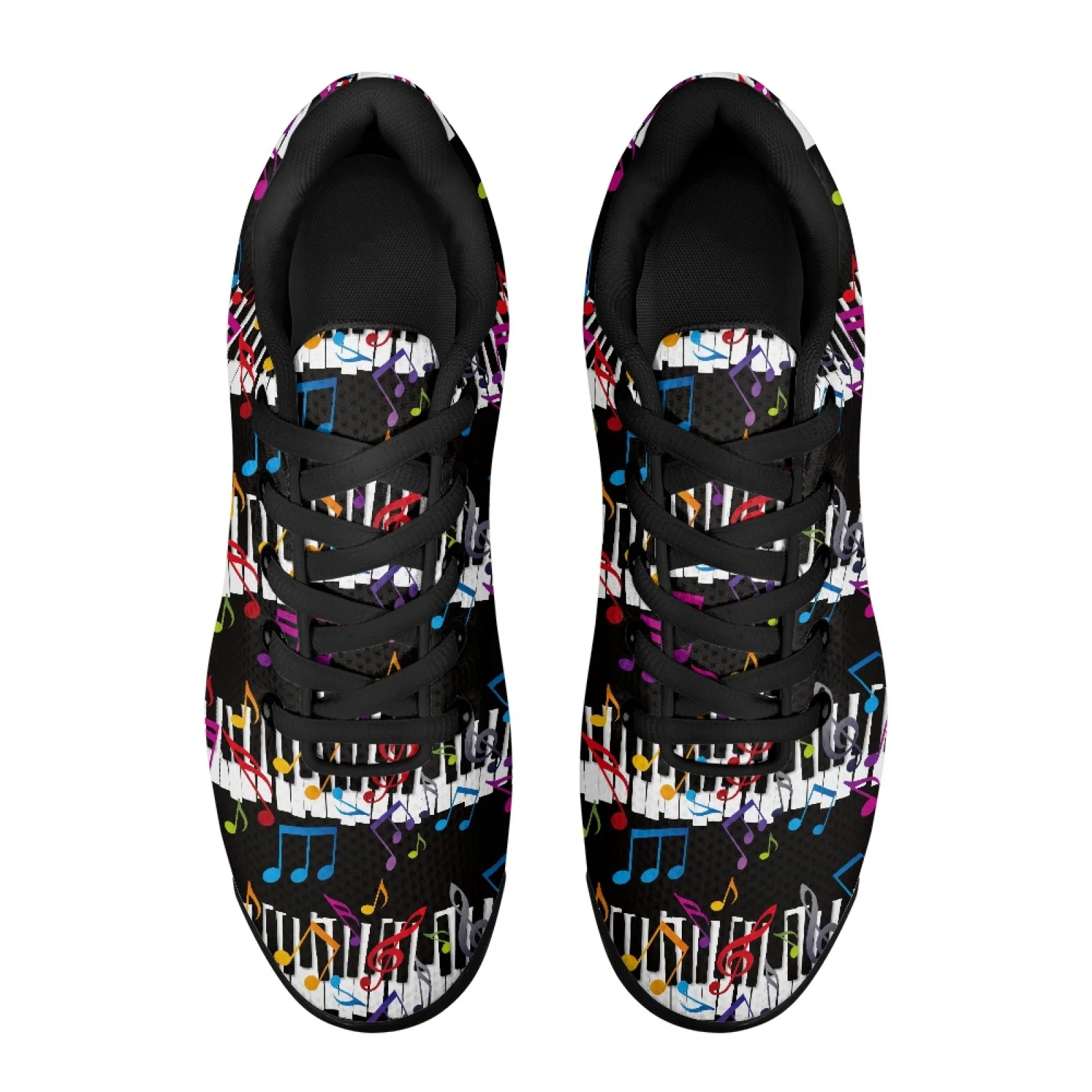 PENSTROLL Music Notes Casual Sport Shoes Tennis Shoes for Men Non Slip Athletic Walking Shoes