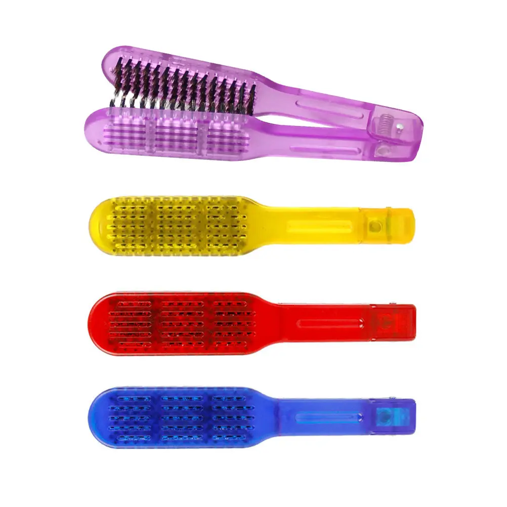 

Straightening Comb For Women Boar Bristle Brush Frizz Control Shiny Silk Finish Ergonomic Handle Durable Plastic Daily Use